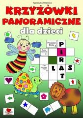 okładka Krzyżówki panoramiczne dla dzieci książka | Agnieszka Wileńska