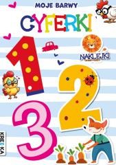 okładka Moje barwy. Cyferki książka | Praca Zbiorowa