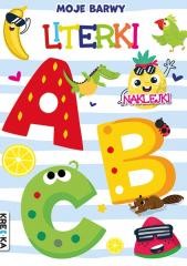 okładka Moje barwy. Literki książka | Praca Zbiorowa