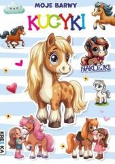 okładka Moje barwy. Kucyki książka | Praca Zbiorowa