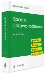 okładka Spadki i prawo rodzinne. Pytania. Kazusy. Tablice książka | Praca Zbiorowa