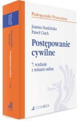okładka Postępowanie cywilne z testami online książka | Praca Zbiorowa