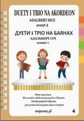 okładka Duety i trio na akordeon z.4 książka | Adalbert Sicz