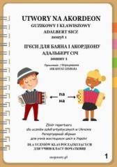 okładka Utwory na akordeon z.1 książka | Adalbert Sicz