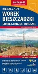 okładka Mapa tur. - Worek Bieszczadzki, Tarnica... w.2024 książka | Praca Zbiorowa