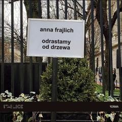 okładka Odrastamy od drzewa książka | Anna Frajlich