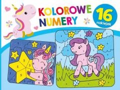 okładka Kolorowe numery. Jednorożce książka | Praca Zbiorowa