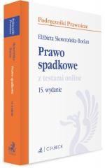 okładka Prawo spadkowe z testami online w.15 książka | Elżbieta Skowrońska-Bocian