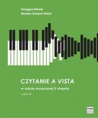 okładka Czytanie a vista w szkole muzycznej II st cz.3 książka | Gardoń-Preinl Monika, Mania Grzegorz