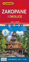 okładka Mapa - Zakopane i okolice 1:60 000 książka | Praca Zbiorowa