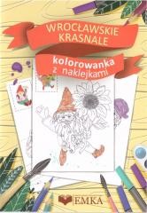 okładka Wrocławskie krasnale - kolorowanka książka | Praca Zbiorowa