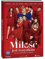 okładka Miłość jest wszystkim DVD + książka książka | Michał Kwieciński