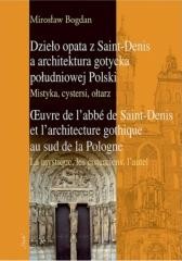 okładka Dzieło opata z Saint-Denis a architektura... książka | Mirosław Bogdan