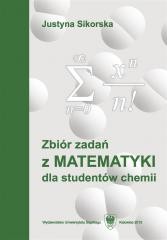 okładka Zbiór zadań z matematyki dla studentów chemii w.5 książka | Justyna Sikorska