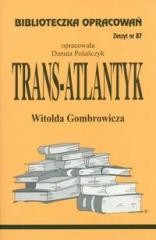 okładka Biblioteczka opracowań nr 087 Trans-Atlantyk książka | Danuta Polańczyk