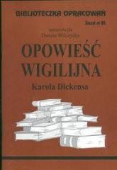 okładka Biblioteczka opracowań nr 085 Opowieść Wigilijna książka | Danuta Wilczycka