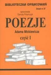 okładka Biblioteczka opracowań nr 037 Poezje cz.1 książka | Danuta Polańczyk
