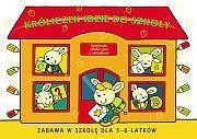 okładka Zabawa w szkołę. Króliczek idzie do szkoły  Skrzat książka | Praca Zbiorowa