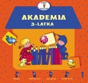 okładka Akademia 3-latka książka | Elżbieta LekanJoannaMyjak