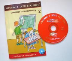 okładka Słucham i uczę się mówić. Odmiana rzeczownika cz.2 książka | Elżbieta Wianecka
