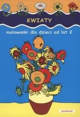 okładka Malowanki - Kwiaty w.2011 książka | Praca Zbiorowa