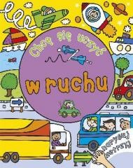 okładka Chcę się uczyć: w ruchu. Narysuj i zetrzyj książka