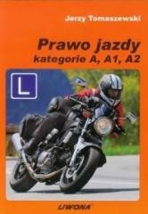 okładka Prawo jazdy kat. A, A1, A2 książka | Tomaszewski Jerzy