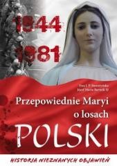 okładka Przepowiednie Maryi o losach Polski książka | Storozyńska EwaJ.P., ks. drJózefMariaBartnik