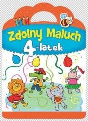 okładka Zdolny maluch. 4-latek książka | Joanna Kuryjak