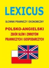 okładka Słownik prawniczy i ekonomiczny pol-angielski LEX książka | Praca Zbiorowa