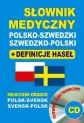 okładka Słownik medyczny polsko-szwedzki szwedzko-polski książka | Praca Zbiorowa