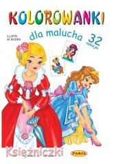 okładka Kolorowanki dla malucha - Księżniczki książka | Budek Mariola