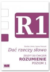 okładka Dać rzeczy słowo. Rozumienie - poziom 1. książka | Iwona Pietrzyk, Marika Litwin