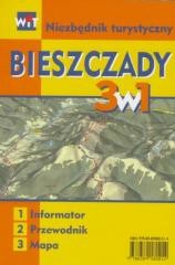 okładka Niezbędnik turystyczny Bieszczady 3w1 w.2015 WIT książka | Praca Zbiorowa