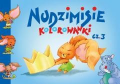 okładka Nudzimisie. Kolorowanki cz. 3 książka | Agnieszka Kłos-Milewska