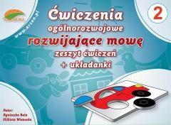 okładka Ćwiczenia ogóln. rozwijające mowę z.2 + układanki książka | Agnieszka Bala, Elżbieta Wianecka