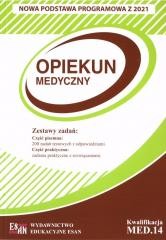 okładka Egzamin zawodowy. Opiekun medyczny kw. MED.14 książka | Elżbieta MałekIwona, Puciłow, Tamara Dziermańska