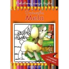 okładka Pokoloruj swoją bajkę. Owieczka Mela książka | Dorota Kozioł