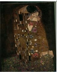 okładka Notatnik duży Pocałunek książka