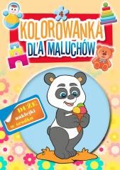okładka Kolorowanka dla maluchów 4. Panda książka