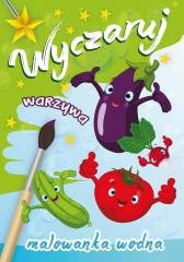 okładka Wyczaruj warzywa Malowanka wodna książka