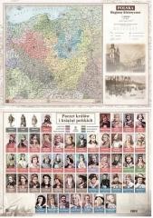 okładka Mapa Polski A2 Regiony Historyczne ścienna ART-MAP książka | Praca Zbiorowa