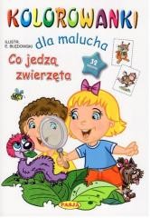 okładka Kolorowanki dla malucha. Co jedzą zwierzęta? książka | Praca Zbiorowa