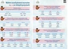 okładka Plansze ortograficzne - zestaw 12 plansz książka