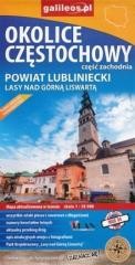 okładka Mapa - Okolice Częstochowy cz.zachodnia 1:50 000 książka | Praca Zbiorowa