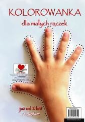 okładka Kolorowanka dla małych rączek książka | Praca Zbiorowa