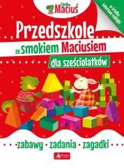 okładka Przedszkole ze smokiem Maciusiem dla sześciolatków książka