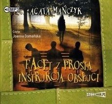 okładka Facet z prostą instrukcją obsługi audiobook książka | Agata Mańczyk