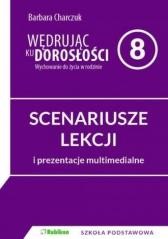 okładka Wędrując ku dorosłości SP 8 scenariusz NPP RUBIKON książka | Barbara Charczuk