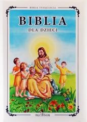 okładka Biblia dla dzieci książka | Praca Zbiorowa